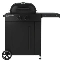 Outdoorchef Gasgrill Arosa 570 G Limited Edition Schwarz, Anzahl Brenner: 2, Hauptgrillfläche: Ø 54 Cm, 9,5 KW -Grillausrüstung 12 87