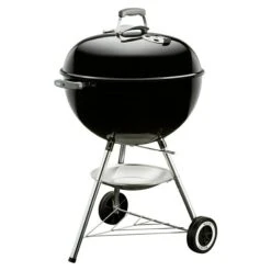 Weber Kugelgrill One Touch Original Schwarz, Hauptgrillfläche: Ø 57 Cm