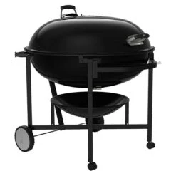 Weber Kugelgrill Ranch Kettle Schwarz, Hauptgrillfläche: Ø 94 Cm