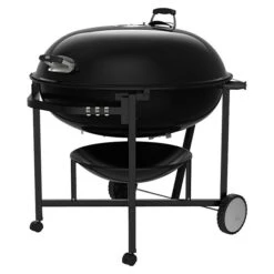 Weber Kugelgrill Ranch Kettle Schwarz, Hauptgrillfläche: Ø 94 Cm -Grillausrüstung 12 942