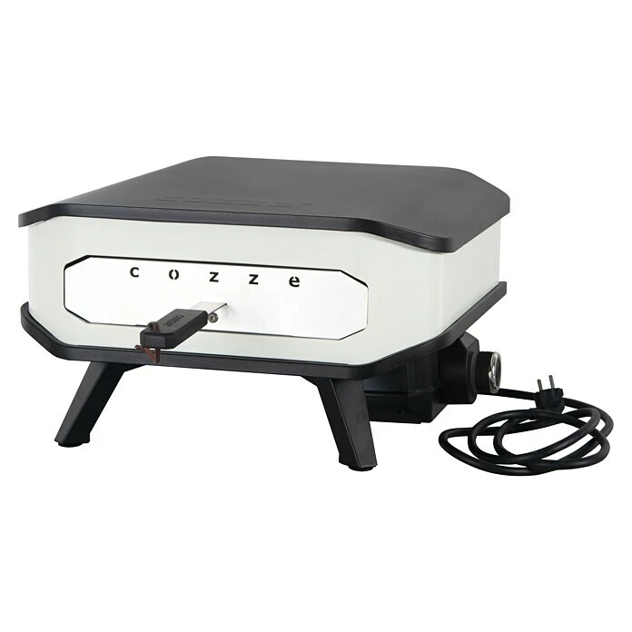 Cozze Pizzaofen Elekto L X B X H: 53 X 53 X 29 Cm, Weiß/Schwarz, Netzbetrieben 4 Cozze Pizzaofen Elekto L X B X H: 53 X 53 X 29 Cm, Weiß/Schwarz, Netzbetrieben – Bild 2