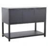 Sunfun Melina Grillküchen-Sideboard 60 X 120 X 90 Cm, Schwarz -Grillausrüstung 12 98