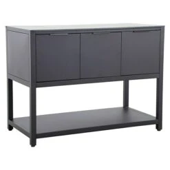 Grillausrüstung 19 Sunfun Melina Grillküchen-Sideboard 60 X 120 X 90 Cm, Schwarz